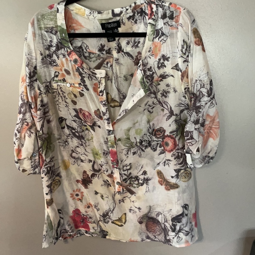 Papillon colorful Top